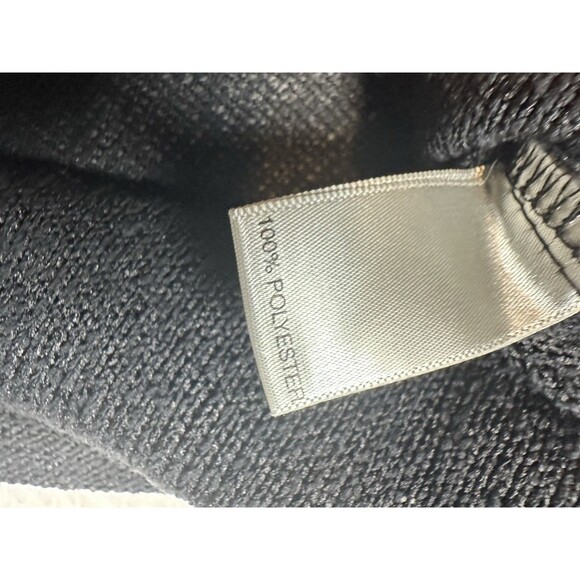 Soft By Avenue Black 3/4 Sleeve Sheer V-neck Sweater Sz 14/16 - Picture 5 of 7